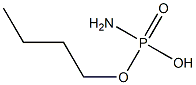 Amidophosphoric acid hydrogen butyl ester Struktur