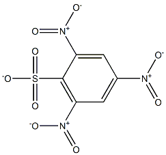 2,4,6-Trinitrobenzenesulfonate Struktur