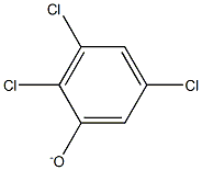 2,3,5-Trichlorophenolate Struktur