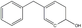 4-Benzylphenol anion Struktur