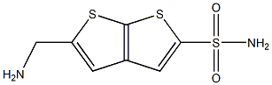 5-[Aminomethyl]thieno[2,3-b]thiophene-2-sulfonamide Struktur