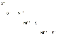 Trinickel tetrasulfide Struktur