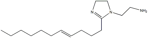 1-(2-Aminoethyl)-2-(4-undecenyl)-2-imidazoline Struktur