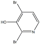 2,4-Dibromopyridin-3-ol Struktur