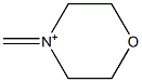 4-Methylenemorpholinium Struktur