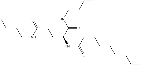 N2-(8-Nonenoyl)-N1,N5-dibutylglutaminamide Struktur