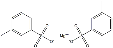 Bis(3-toluenesulfonic acid)magnesium salt Struktur