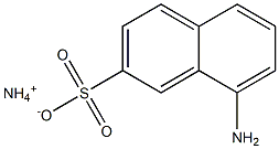 8-Amino-2-naphthalenesulfonic acid ammonium salt Struktur