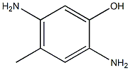 2,5-Diamino-4-methylphenol Struktur