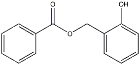 Benzoic acid 2-hydroxybenzyl ester Struktur