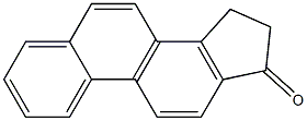 15,16-Dihydro-17H-cyclopenta[a]phenanthren-17-one Struktur