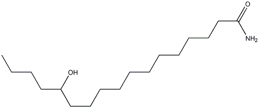 13-Hydroxyheptadecanamide Struktur