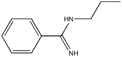 N1-Propylbenzamidine Struktur