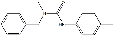 1-(4-Methylphenyl)-3-benzyl-3-methylurea Struktur