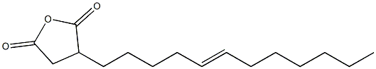 2-(5-Dodecenyl)succinic anhydride Struktur