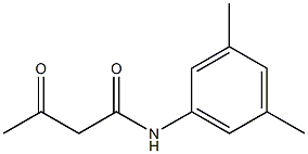 3',5'-Dimethylacetoacetanilide Struktur