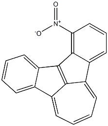 8-Nitrobenz[a]indeno[1,2,3-cd]azulene Struktur