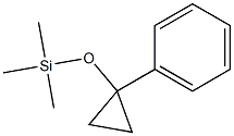 1-(Trimethylsiloxy)-1-phenylcyclopropane Struktur