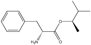 (R)-2-Amino-3-phenylpropanoic acid (R)-1,2-dimethylpropyl ester Struktur