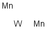 Dimanganese tungsten Struktur