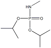 N-Methylamidophosphoric acid diisopropyl ester Struktur