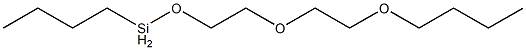 Butyl[2-(2-butoxyethoxy)ethoxy]silane Struktur