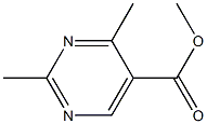 2,4-Dimethylpyrimidine-5-carboxylic acid methyl ester Struktur