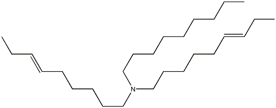 N-Nonyldi(6-nonenyl)amine Struktur