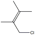 1-Chloro-2,3-dimethyl-2-butene Struktur