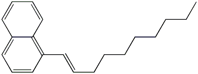 1-(1-Decenyl)naphthalene Struktur