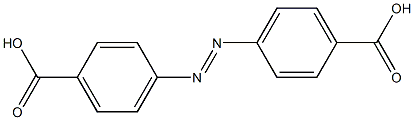 benzoic acid, 4,4'-azobis- Struktur