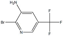 3-Amino-2-bromo-5-(trifluoromethyl)pyridine Struktur