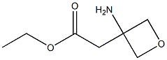 (3-amino-oxetan-3-yl)-acetic acid ethyl ester Struktur