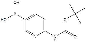 6-(Boc-amino)-3-pyridineboronic acid Struktur