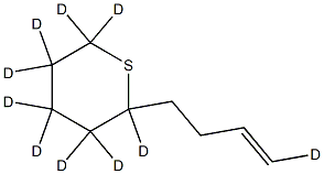 ThiaMbutene-d10 Struktur