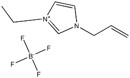 1-Allyl-3-ethylimidazolium tetrafluoroborate Struktur