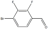 1-Bromo-2,3-difluoro-4-formylbenzene Struktur