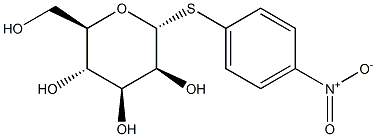 4-Nitrophenyl a-D-thiomannopyranoside Struktur