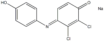 Dichloroindophenol sodium solution (USP) Struktur