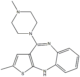 Olanzapine Impurity 3 Struktur