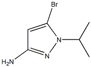 5-bromo-1-isopropyl-1H-pyrazol-3-amine Struktur