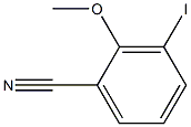 3-Iodo-2-methoxy-benzonitrile Struktur