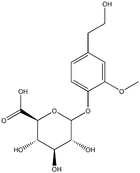 Vanillylmethanol 4-Glucuronide Struktur