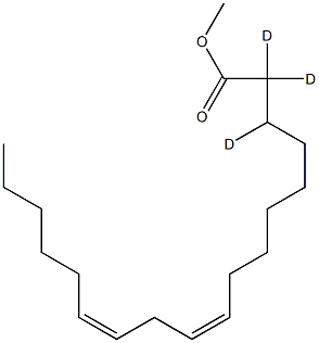 Methyl Linoleate-d3 Struktur