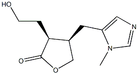 (3R)-Hydroxy Pilocarpine Struktur