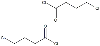 4-CHLOROBUTYRYL CHLORIDE 4-Chlorobutyryl chloride Struktur