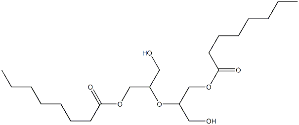 MONOCAPRYLIN monocaprylin Struktur