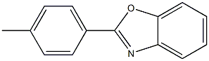 2-(P-TOLYL)BENZOXAZOLE Struktur