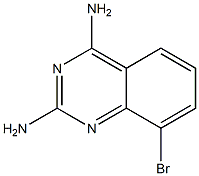 8-BROMO-QUINAZOLINE-2,4-DIAMINE Struktur