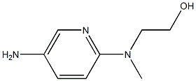 2-[(5-AMINO-PYRIDIN-2-YL)-METHYL-AMINO]-ETHANOL Struktur